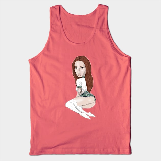 vannessa foxx Tank Top by bobgoodallart